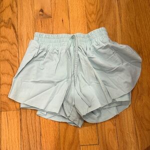 Exarus Girls Light Blue Shorts Size 8